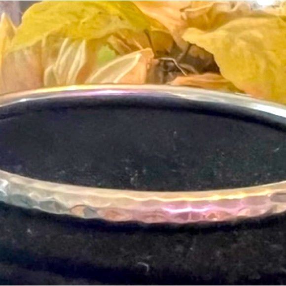 Silpada 925 Sterling Silver Hammered Bangle Bracelet🤍🤍🤍🩶each - Picture 1 of 5